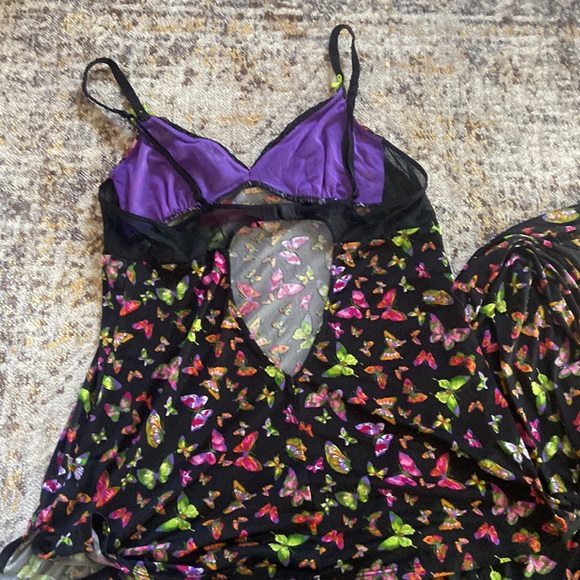 Betsey Johnson intimates butterfly pjs - Picture 5 of 5